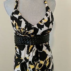 Floral Print Maxi Dress